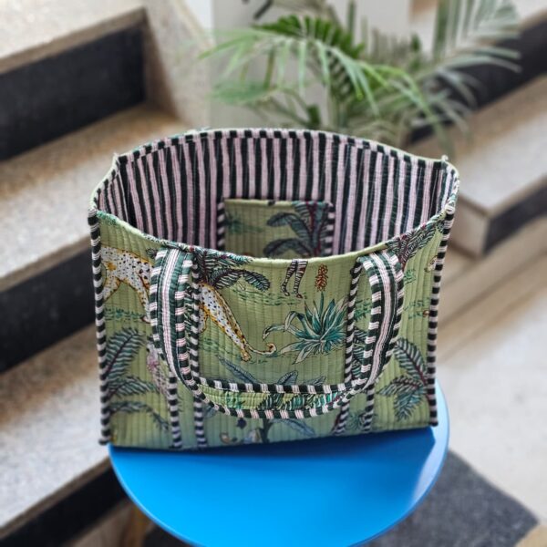 Tote Bag L Green